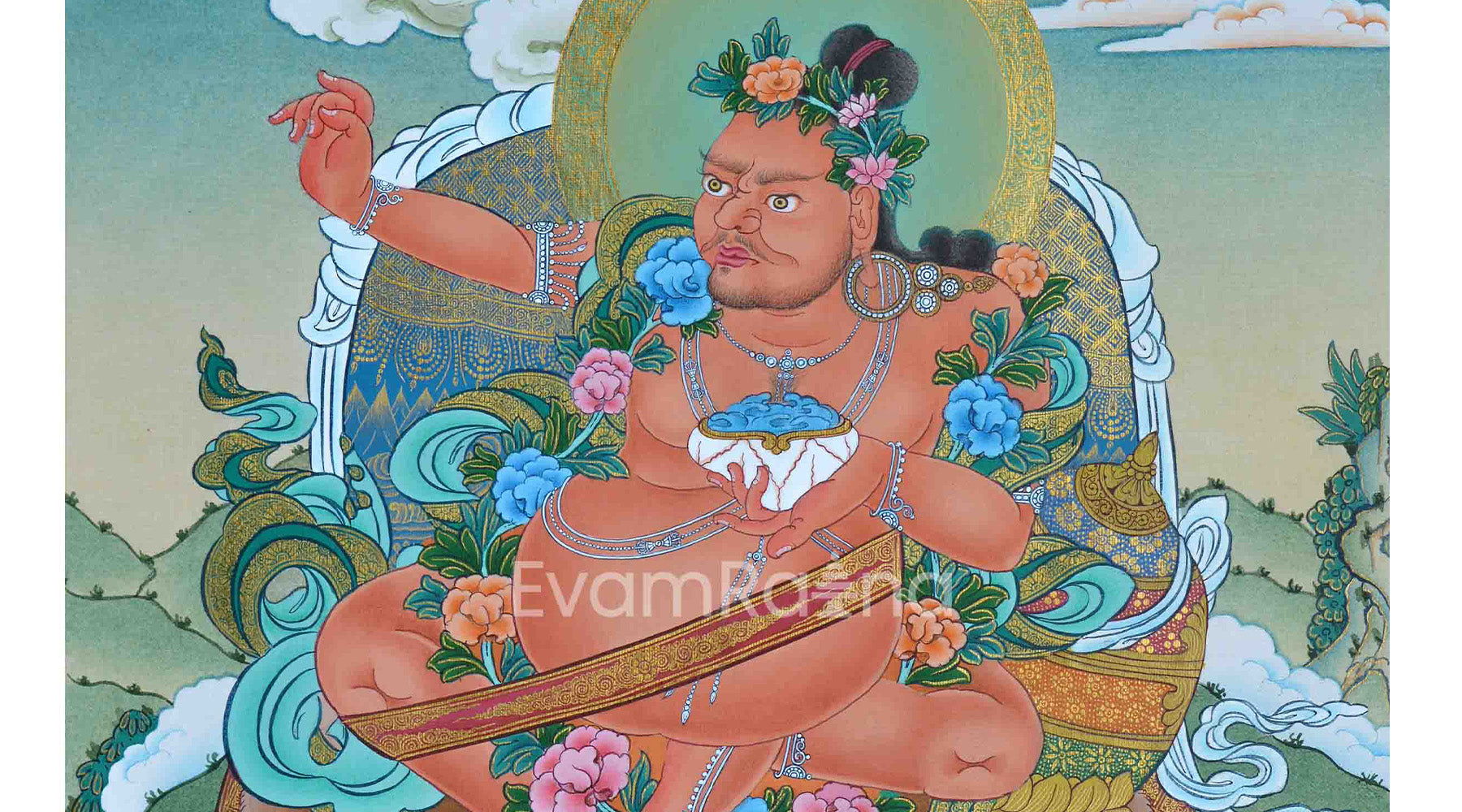Mahasiddha Virupa Thangka