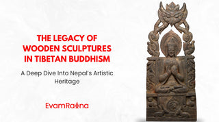 Wooden statues maintain their crucial position throughout Tibetan Buddhist cultural and spiritual elements, serving as both religious objects and instructional tools for devotion and sacramental functions