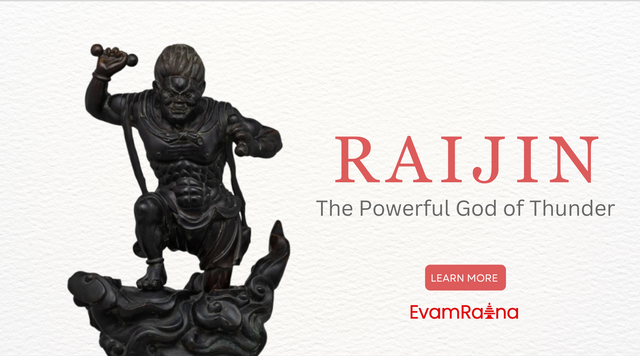 Raijin: The Powerful God of Thunder – Evamratna