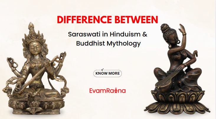 Difference Between Saraswati in Hindu and Buddhist Mythology