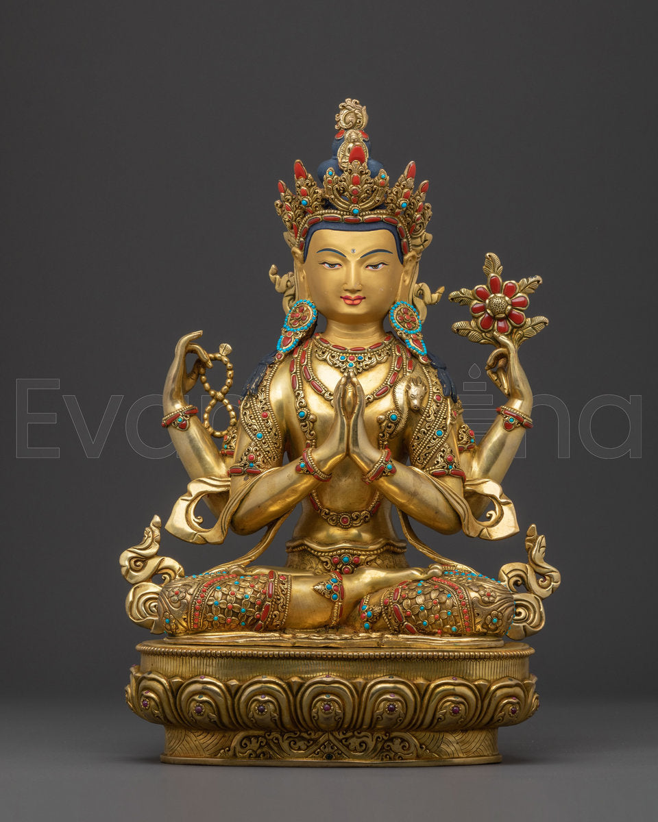 Chenrezig (Avalokiteshvara) Statues