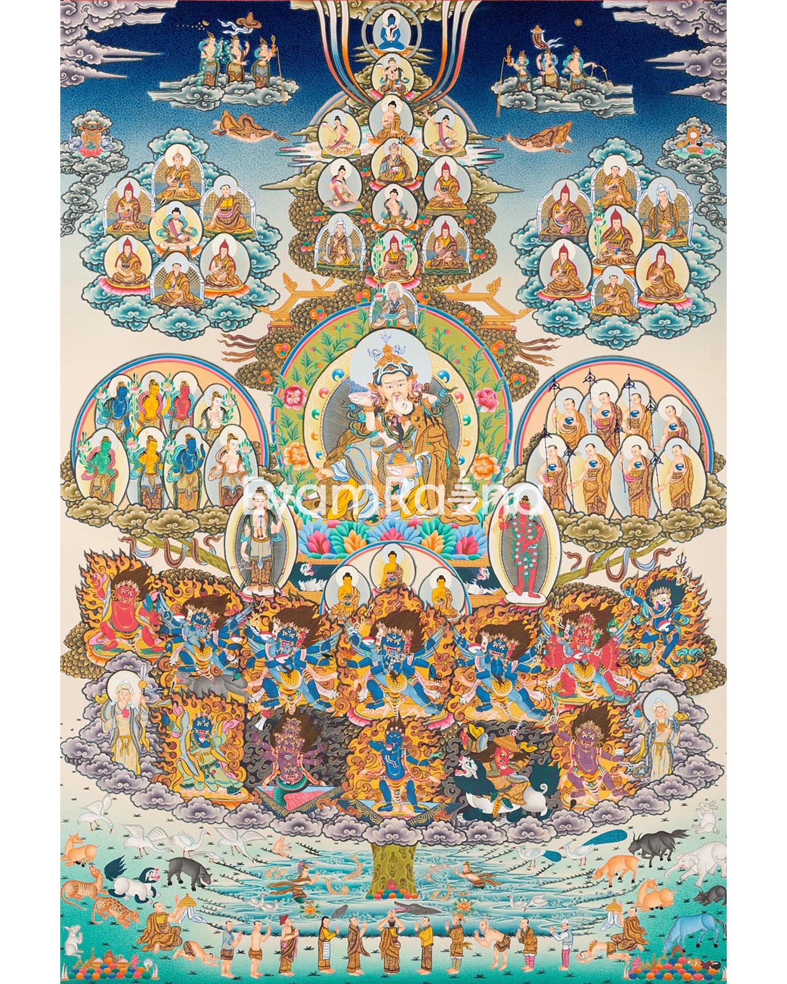 Refuge Tree Thangka