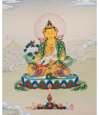 Kshitigarbha Thangka