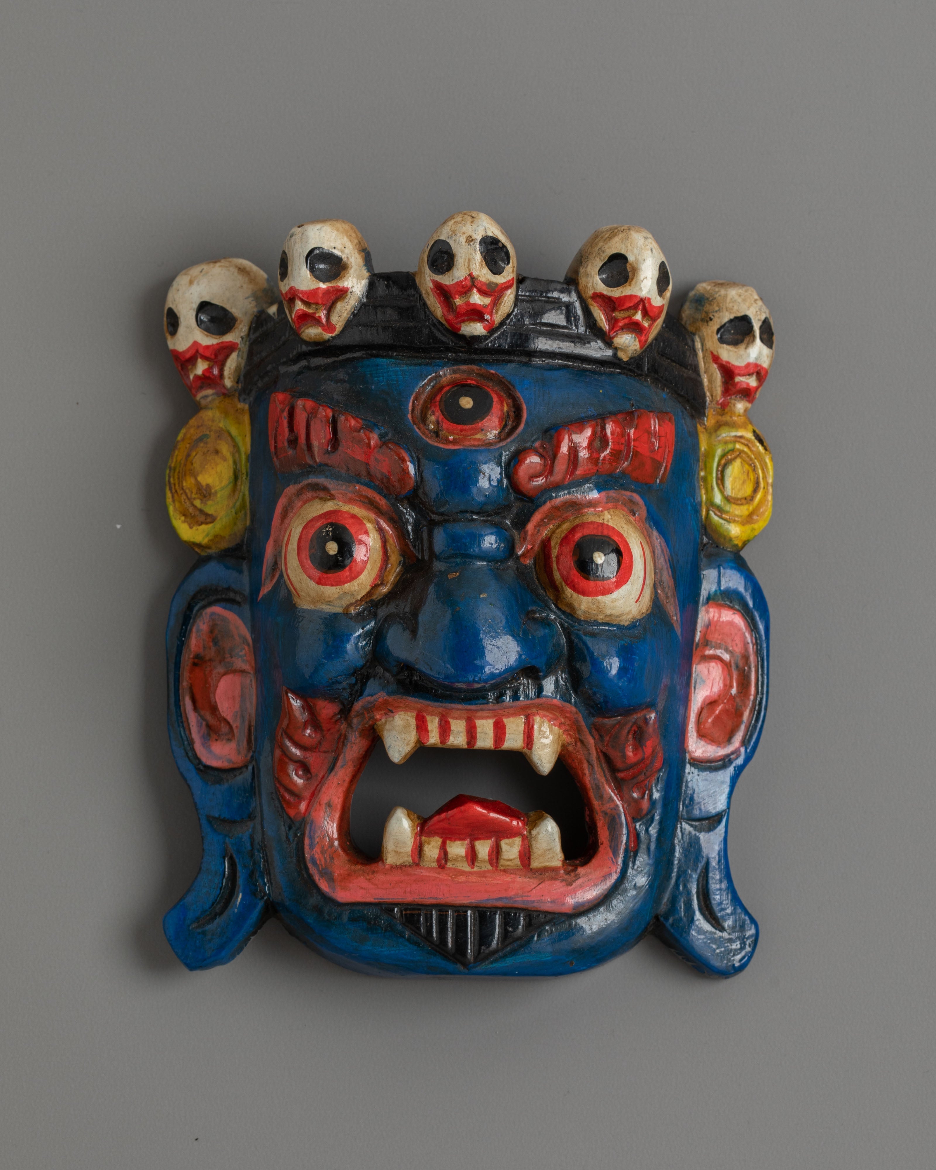 Authentic Buddhist Face Masks – Handmade Buddhist & Deity Wall Art