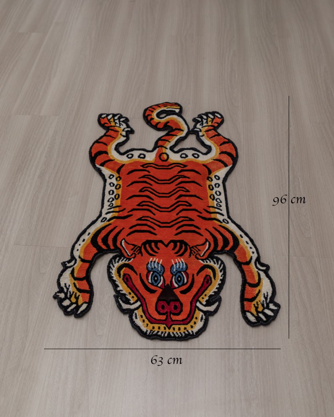 Handmade Tibetan Rug | Tibetan Wool Meditation Carpet