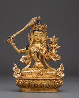 Himalayan Wisdom Deity Manjushri Art