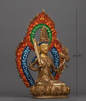 Bodhisattva Akasagarbha Statue