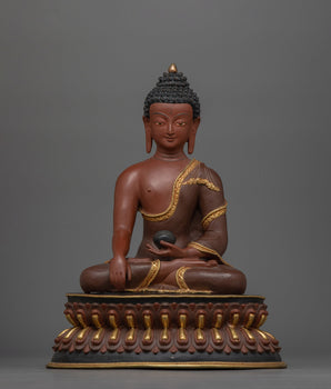 shakyamuni-buddha-reddish-colored