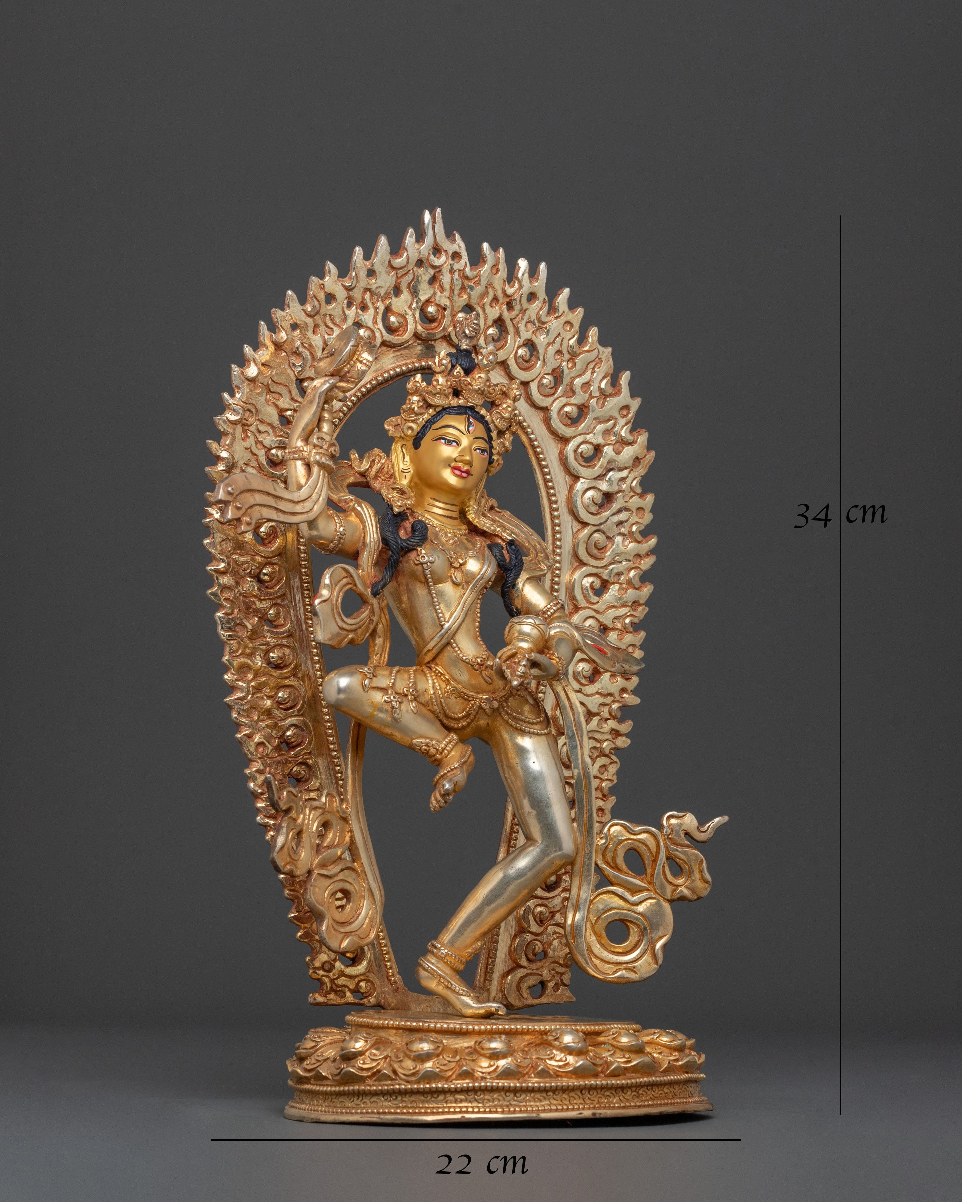 Sacred Machig Labdron Sculpture | Founder of the Chöd Tradition