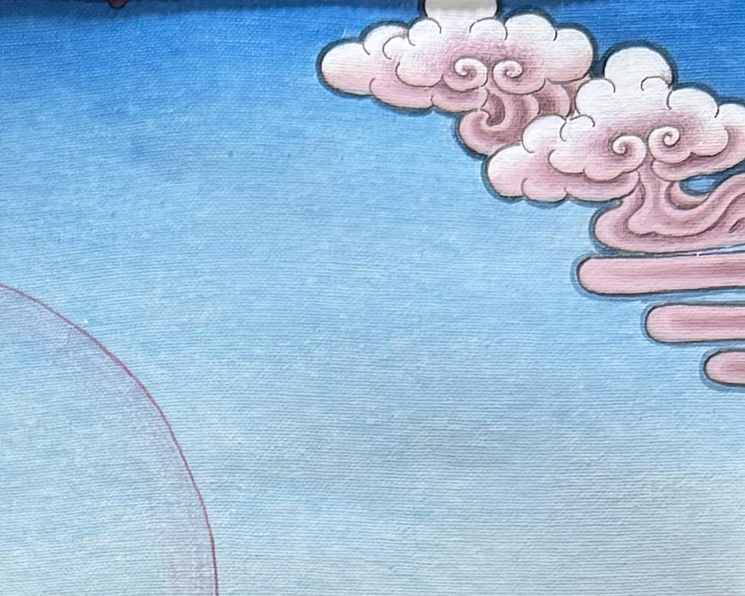Sita Tara Thangka With Brocade | The Embodiment of Compassion and Longevity