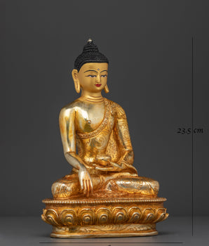 Shakyamuni Buddha Handcrafted Small Statue | Symbol of Enlightenment