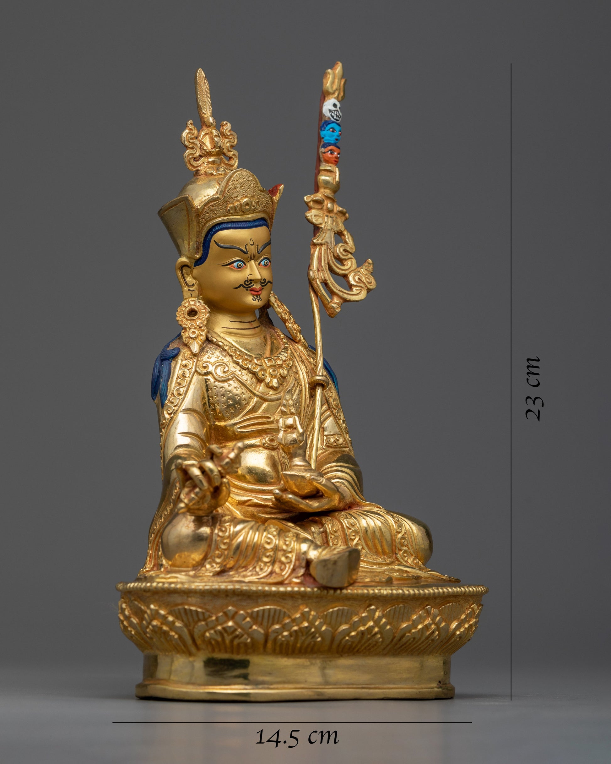 9 Inch Guru Rinpoche Statue