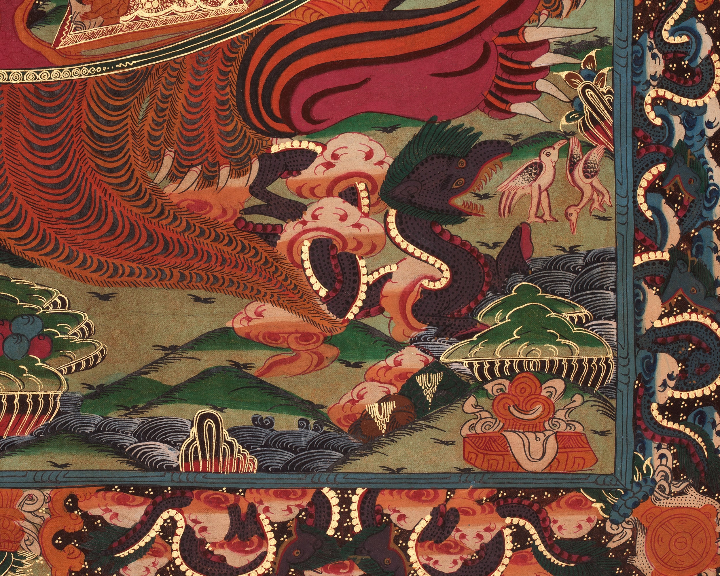 Himalayan Wheel of Life Artwork | Samsara and Enlightened Wisdom
