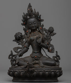 antique-looking-green-tara