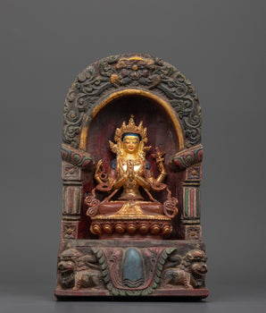 Chenrezig with Throne