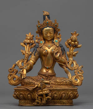 goddess-green-tara-sculpture