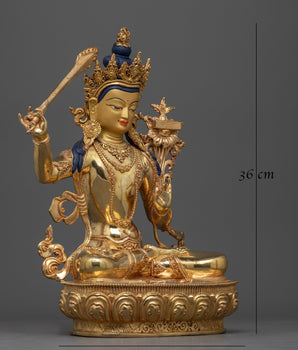 manjushri-the bodhisattva of wisdom