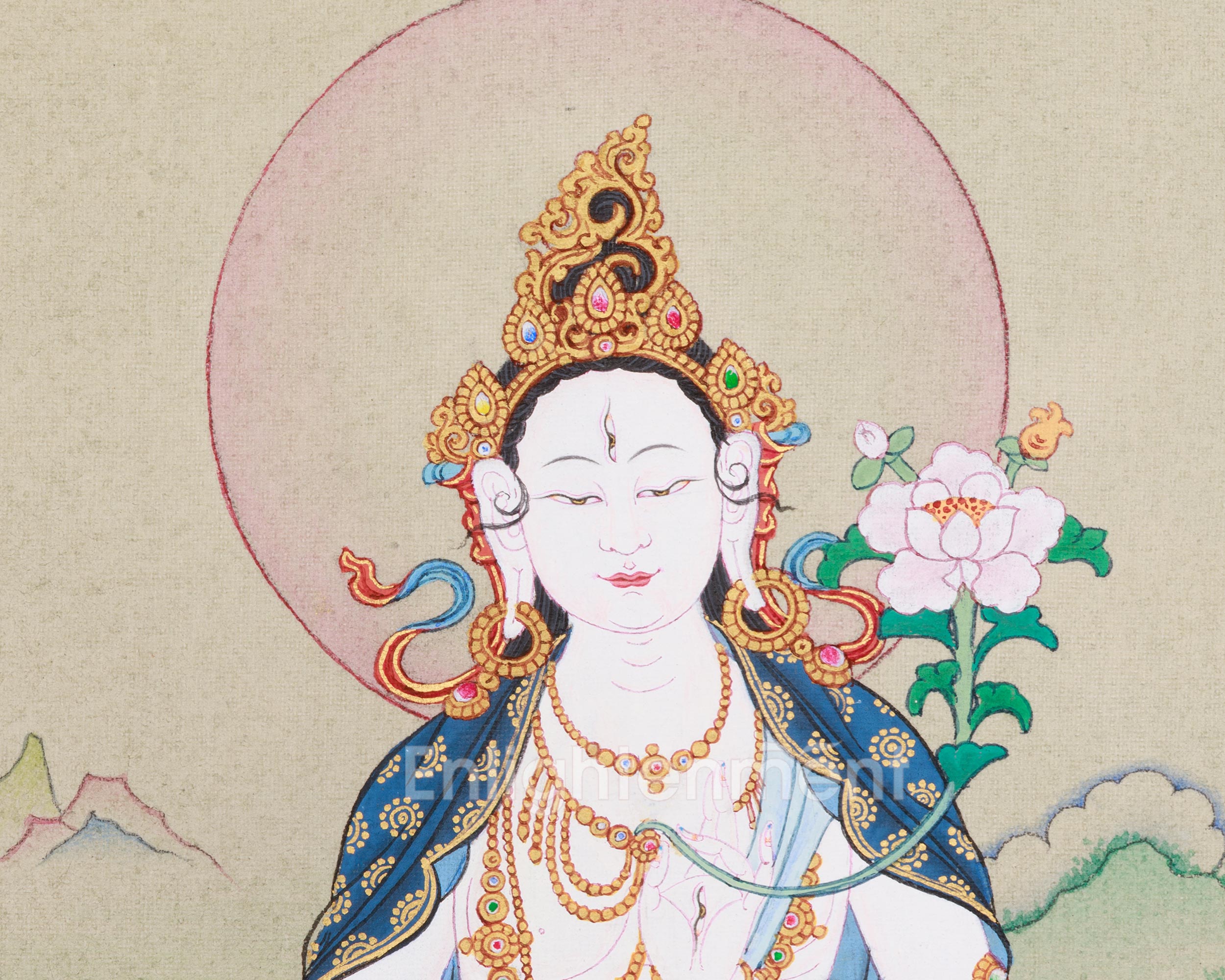 Sacred Longevity Blessing White Tara | Buddhist Goddess of Healing