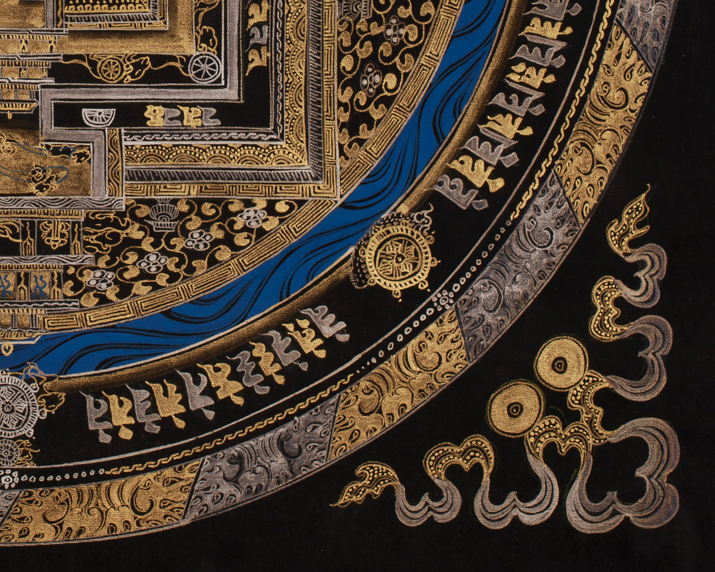 Himalayan Kalachakra Mandala Art | Sacred Energy of Time and Transformation
