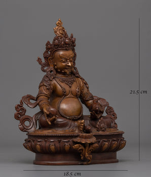Dzambhala Buddhist Deity of Fortune | Wealth Deity