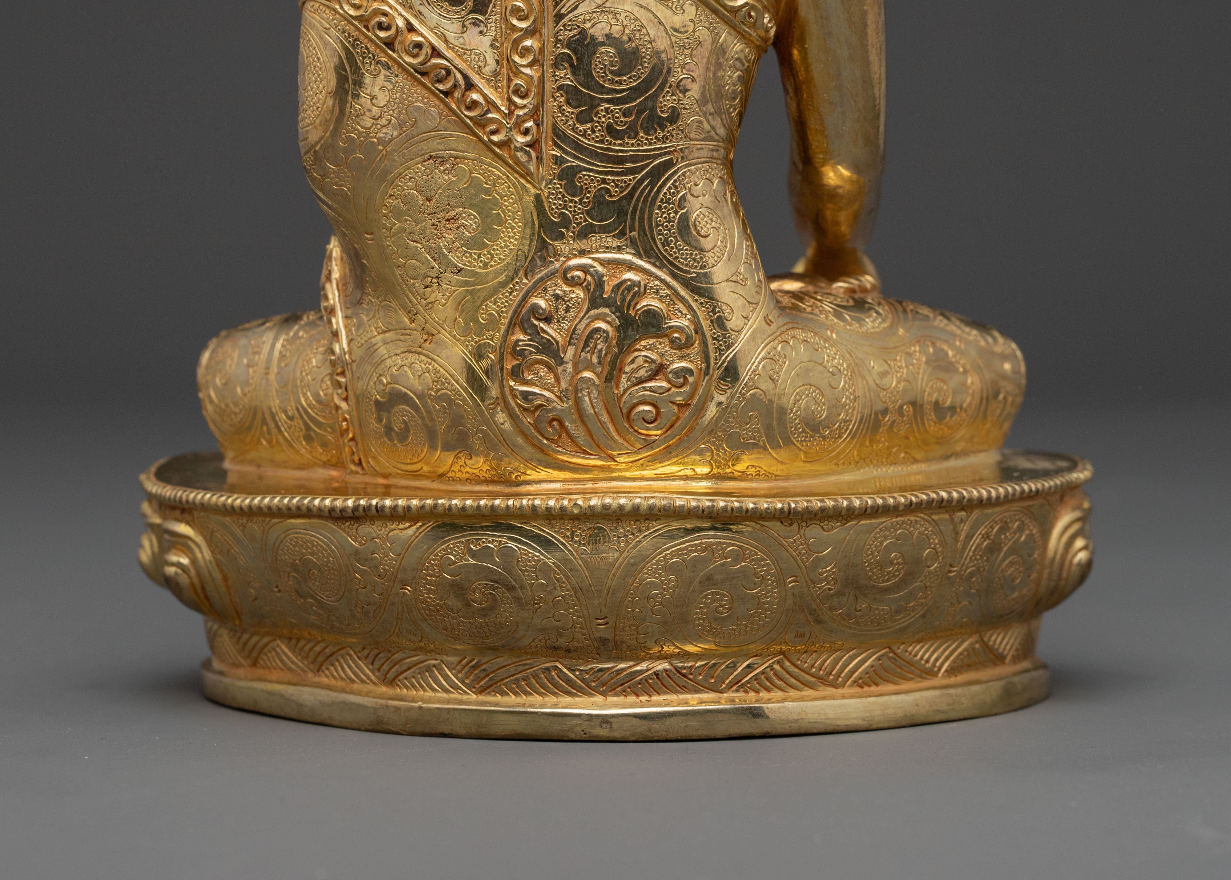 Historical Shakyamuni Buddha Statue | Gautama Buddha Meditation Sculpture