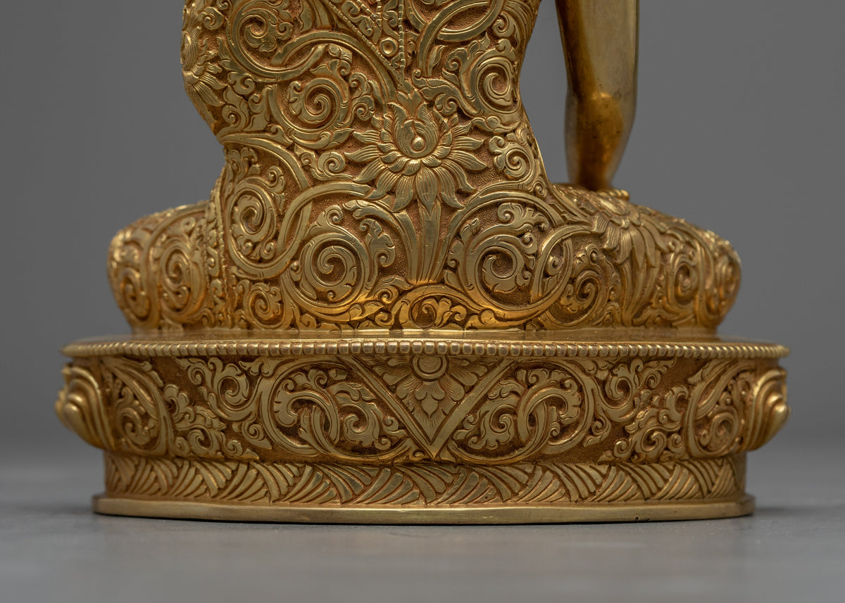 Hand Made High Quality Shakyamuni Buddha Statue | Traditional Buddhist Art