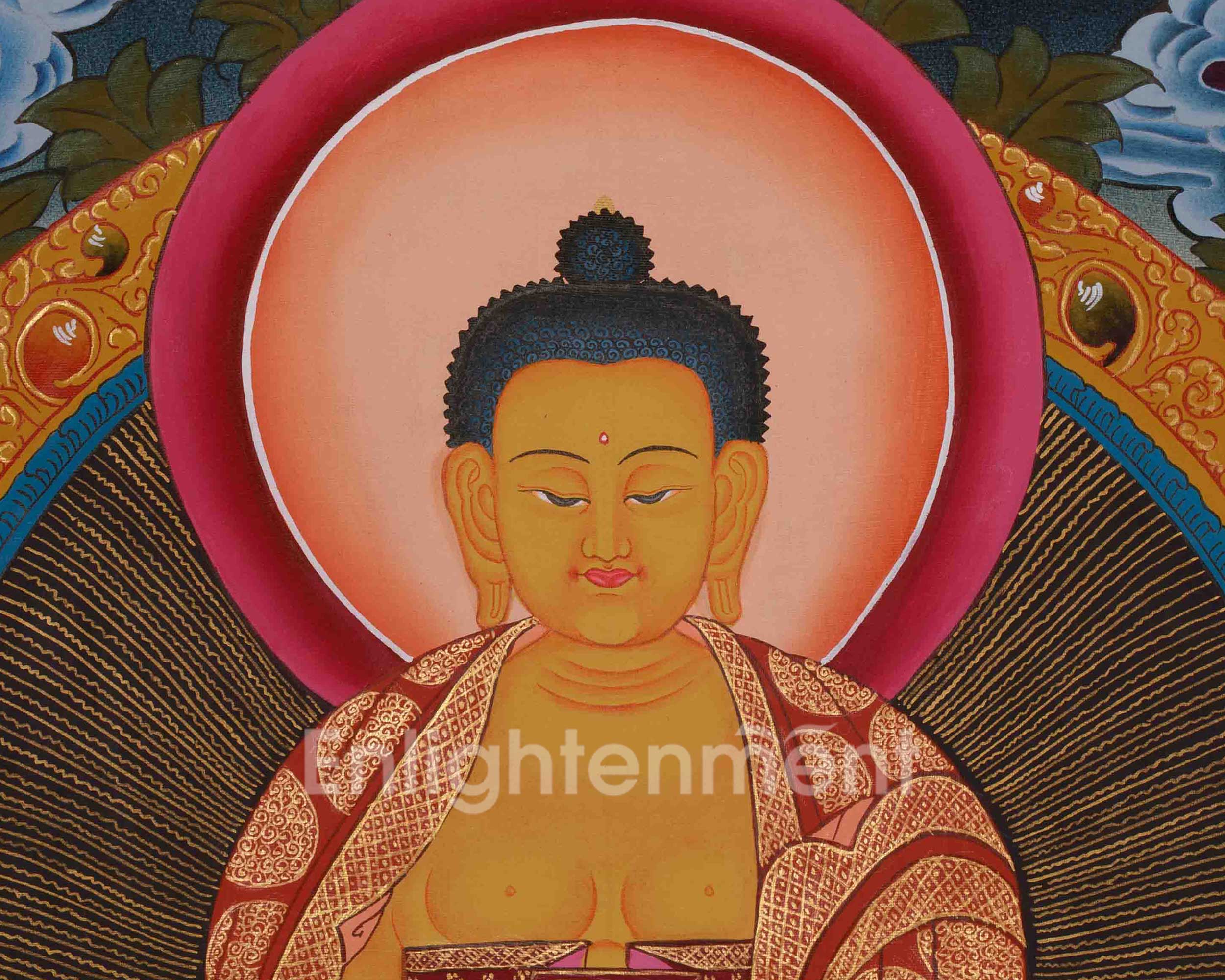 Sacred Shakyamuni Buddha Art | Historical Buddha | Buddha of Enlightenment