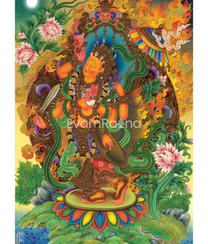 Indrani Thangka Print