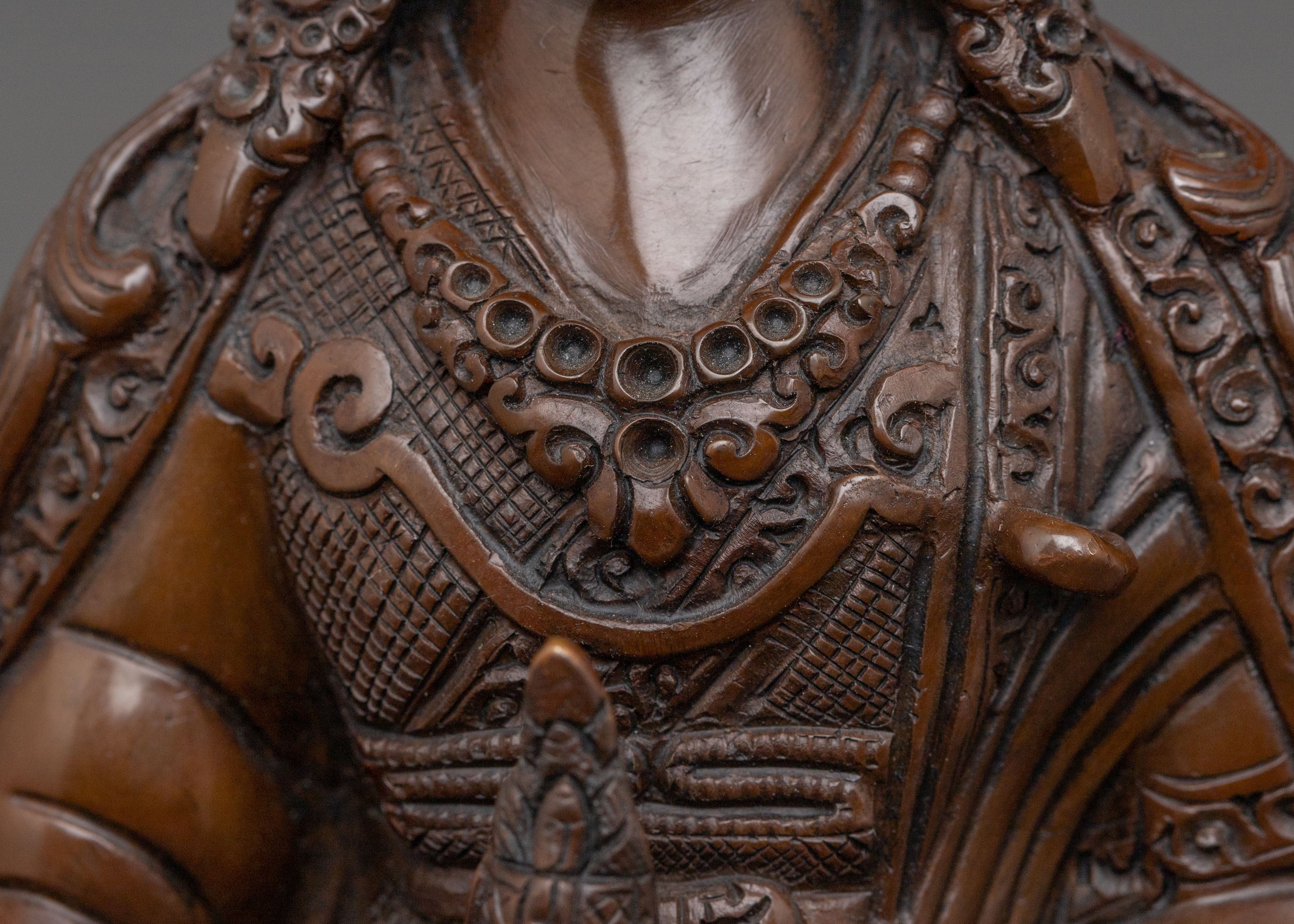 Guru Rinpoche Statue: Awakened Master