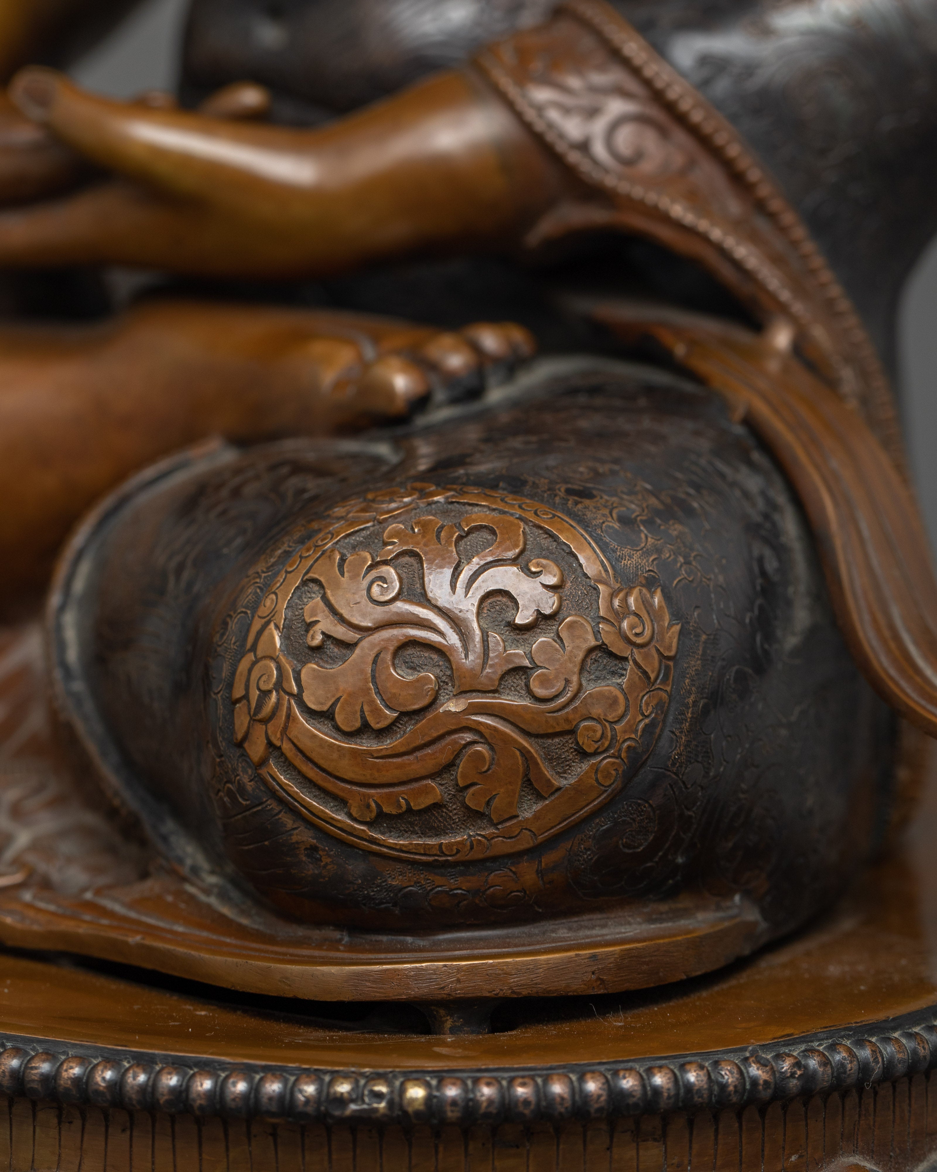 Amitabha Buddhah Oxidized Statue | Embodiment of Infinite Light