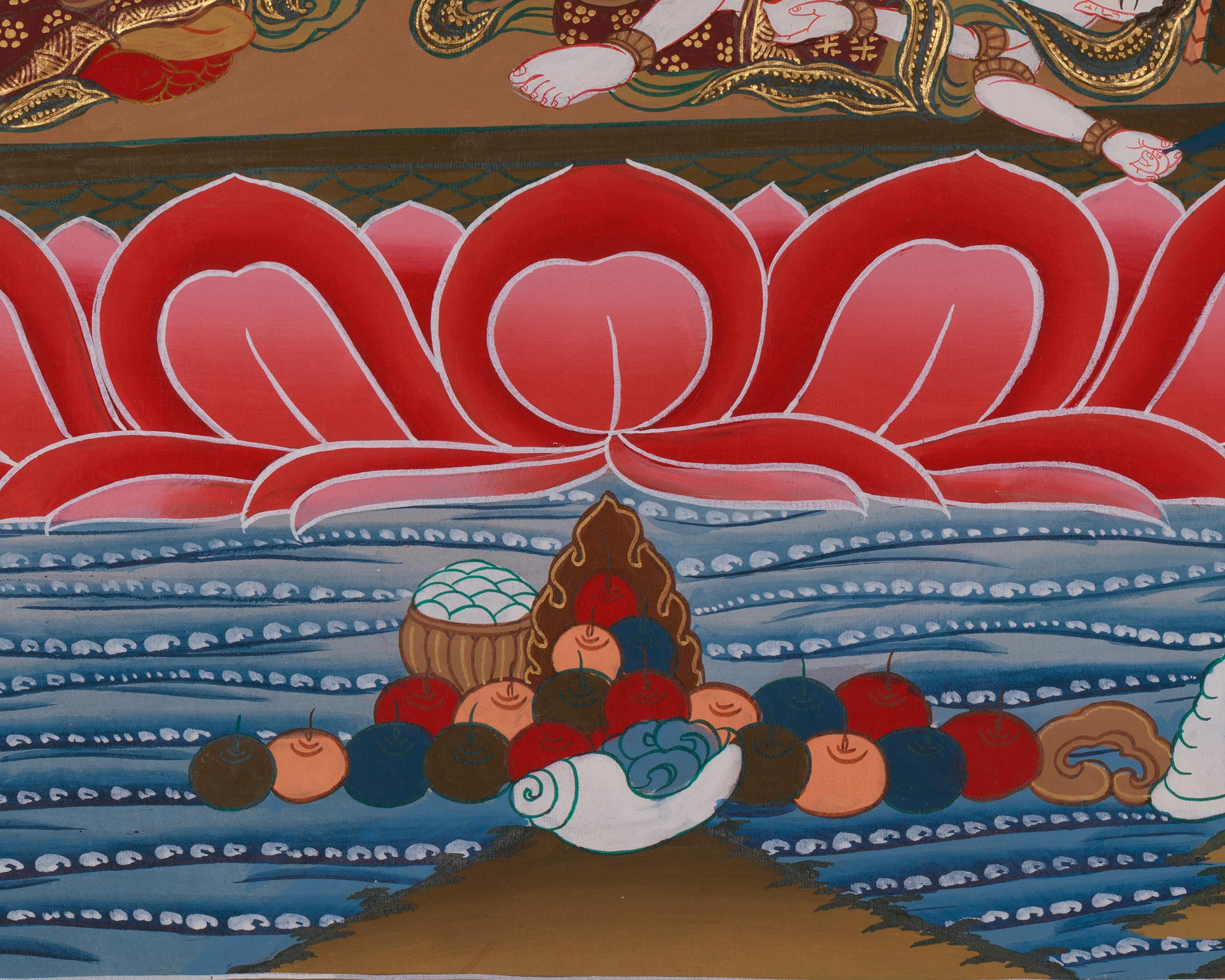 Divine Thangka Of Chakrasamvara | Journey into Spiritual Enlightenment | Meditation Altar