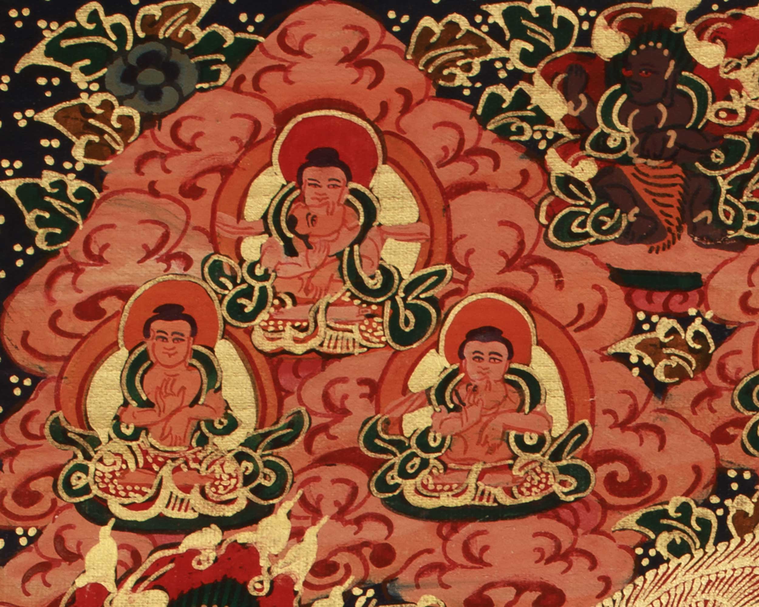 Tibetan Artwork of Buddha Mandala | Symbolized Enlightenment and Spiritual Harmony