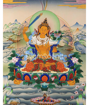 Manjushri God Of Knowledge