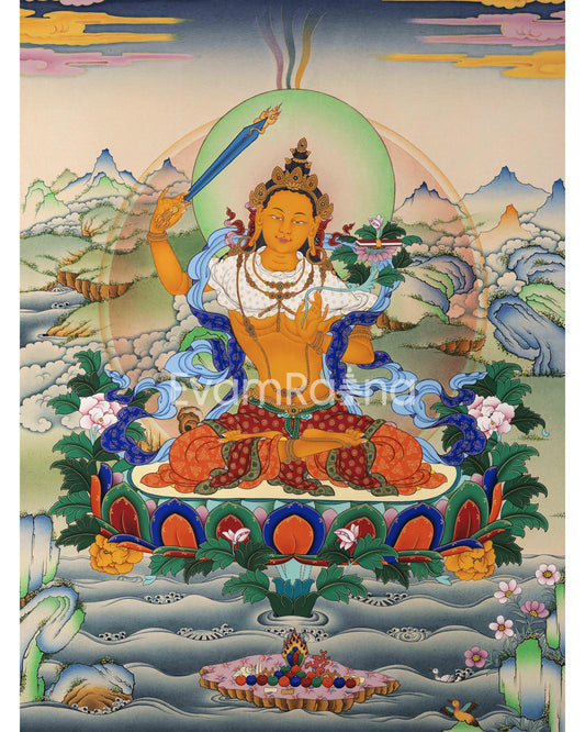 Manjushri God Of Knowledge