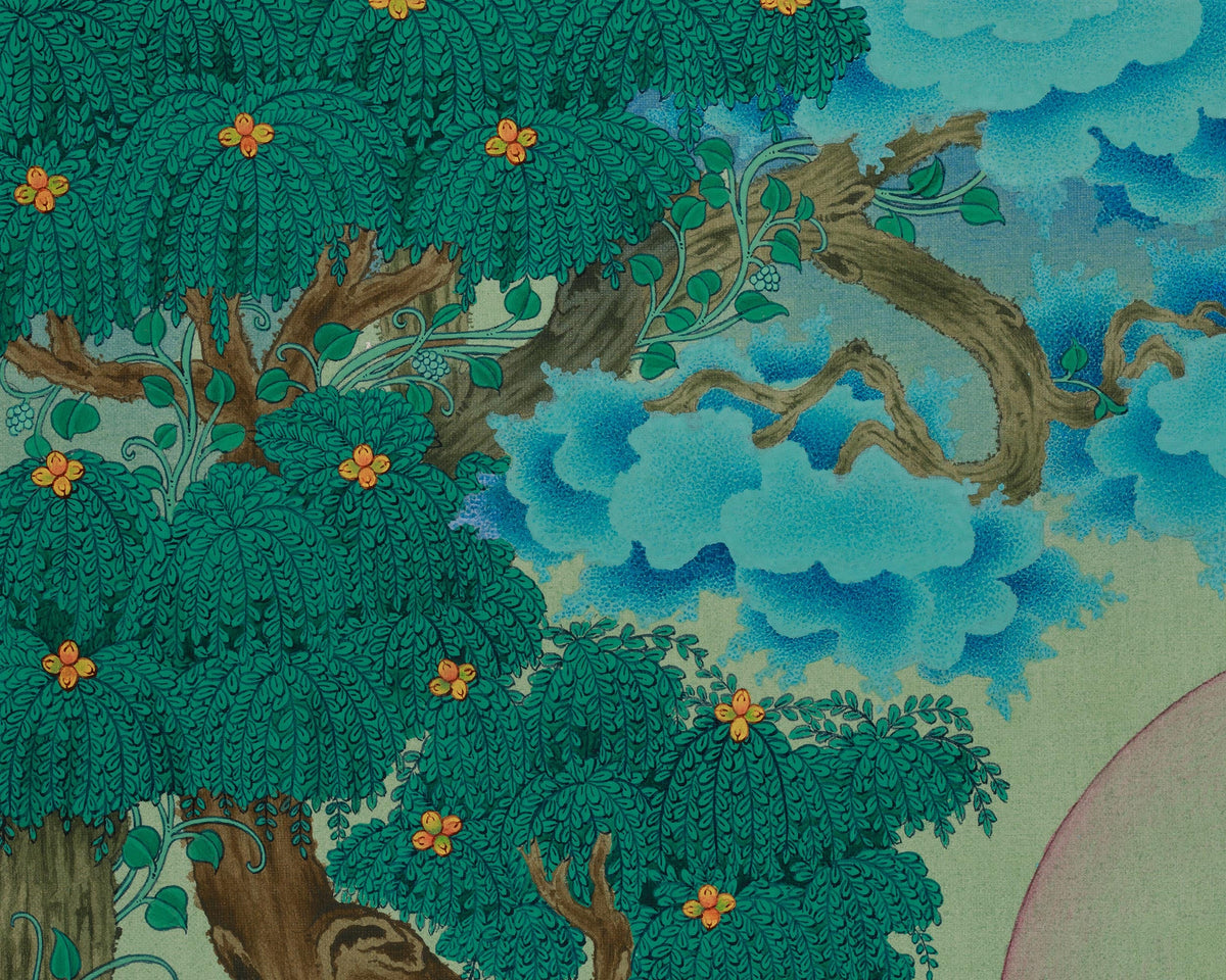 Chenrezig, The Compassionate Buddha Thangka | Avalokiteshvara Artwork