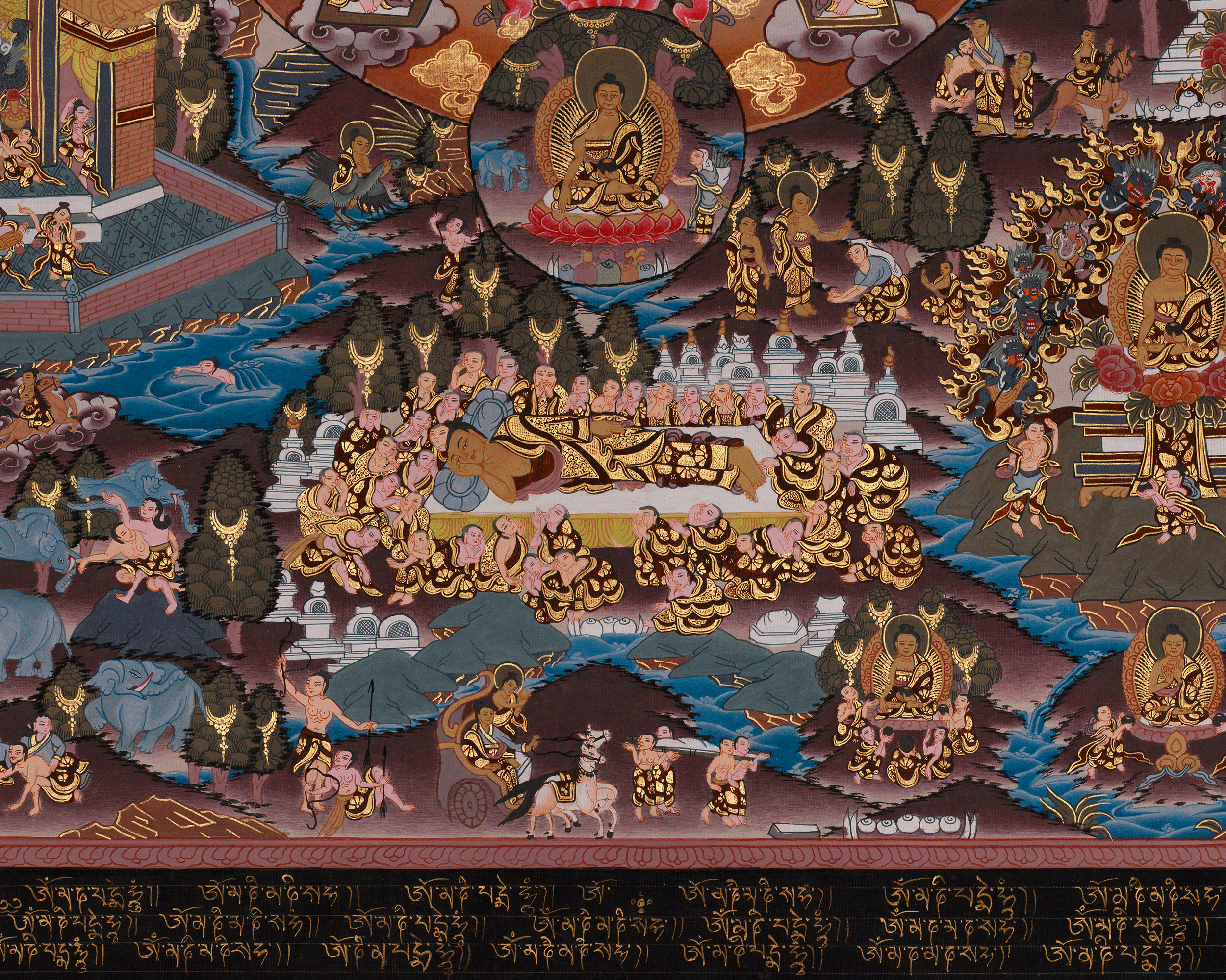 Traditional Art of Buddha's Life History | A Journey to Enlightenment