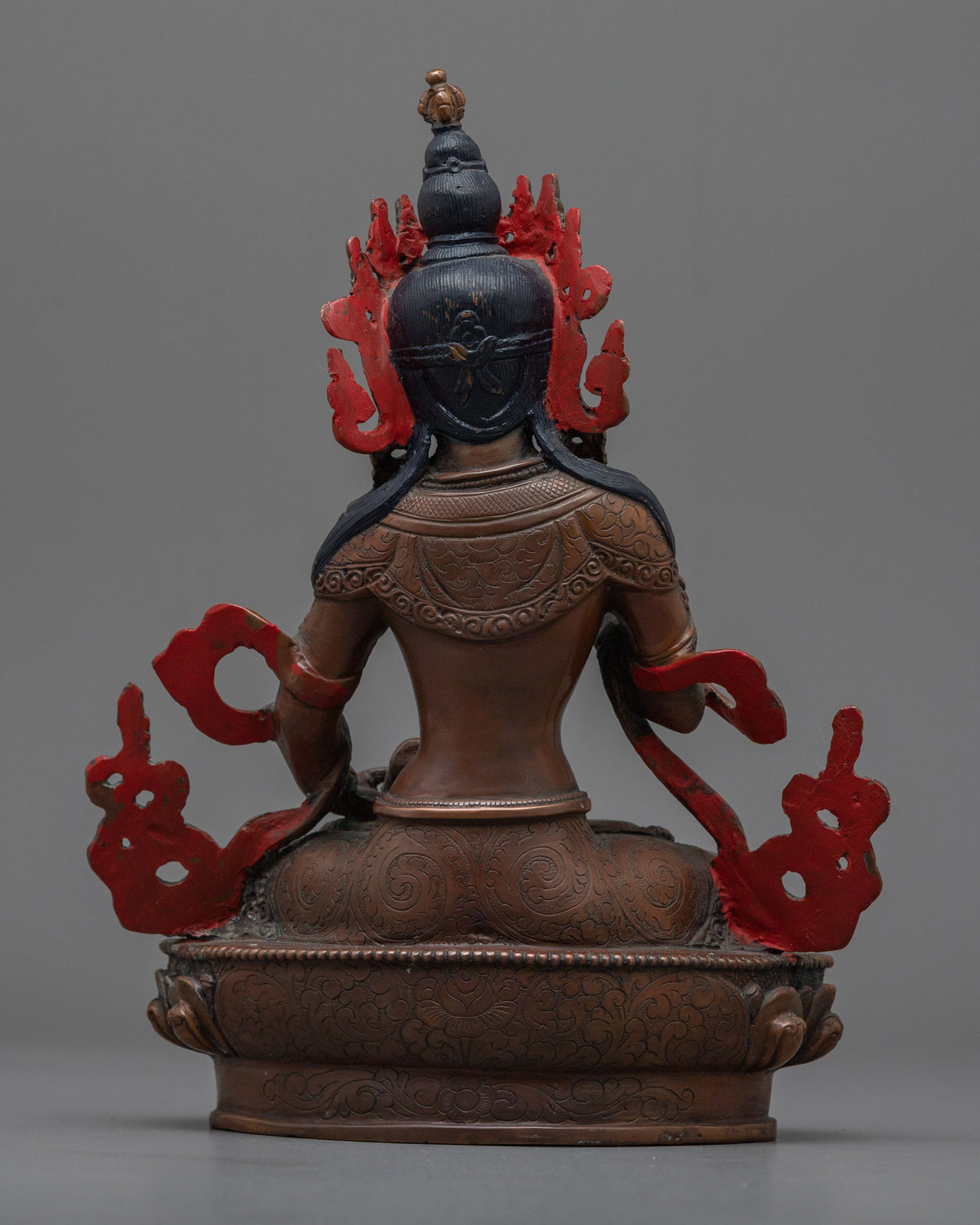 Vajrasattva Oxidized Figurine | Awaken Your Inner Purity and Strength