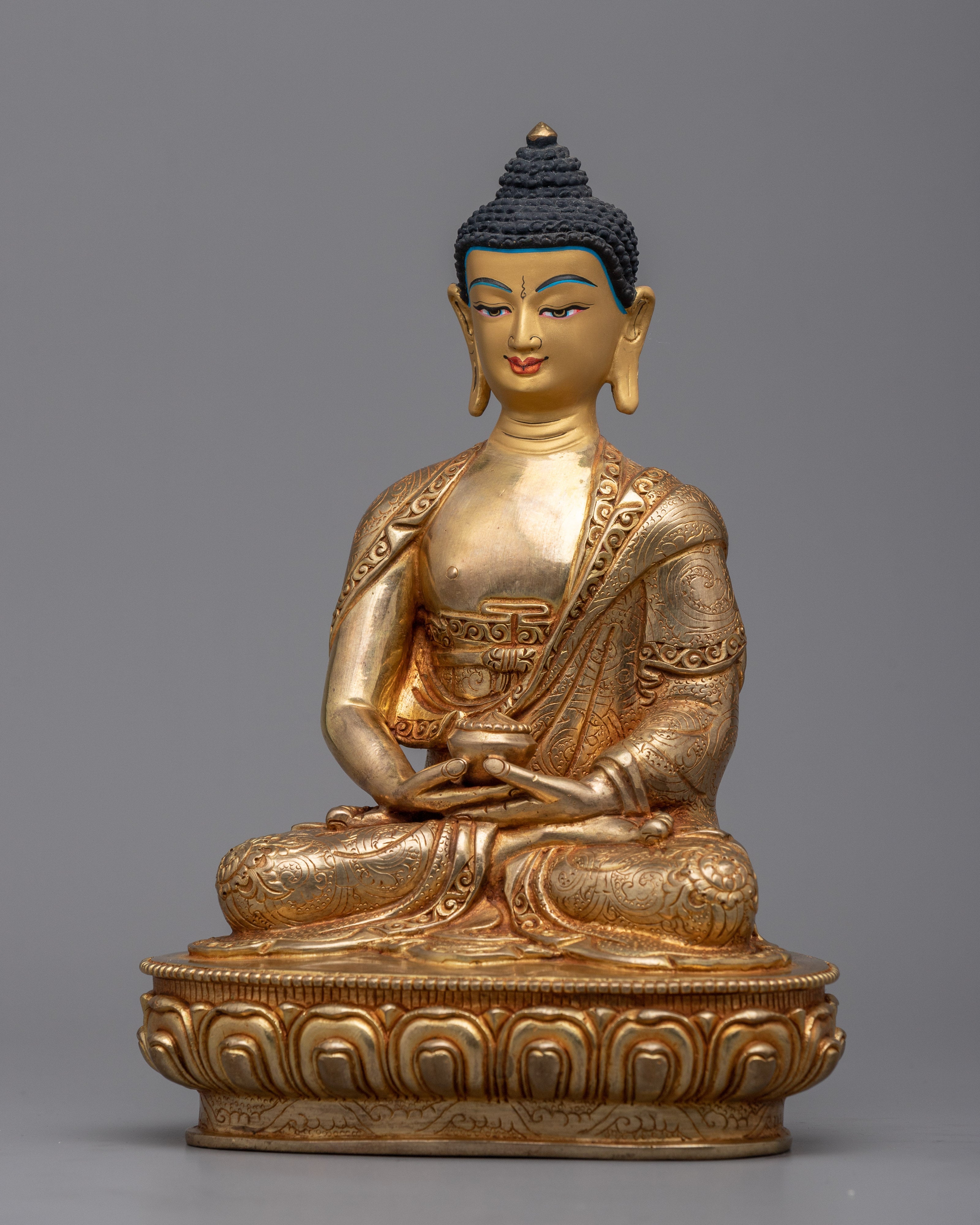 Buddha Amitabha Sculpture | Handcrafted Buddhist Statue for Meditation