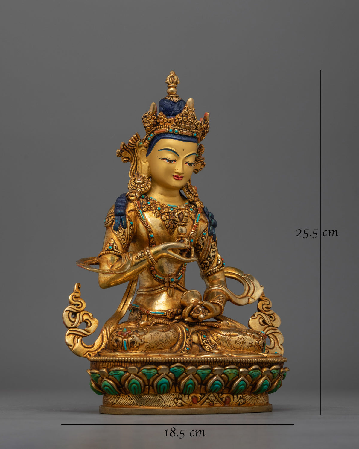 Traditional Buddhist Vajrasattva Statue 