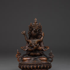 oxidized-statue-of-primordial-vajradhara-statue