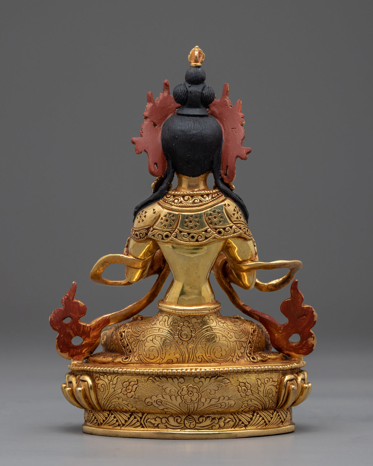Vajradhara Buddha Statue Copper | 24K Gold Gilded Figurines