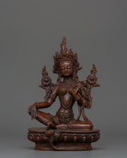 Green Tara in Varada Mudra | Divine Feminine Energy
