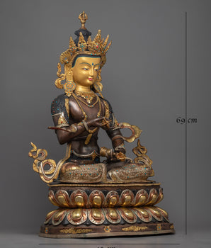 vajrasattva-copper sculpture