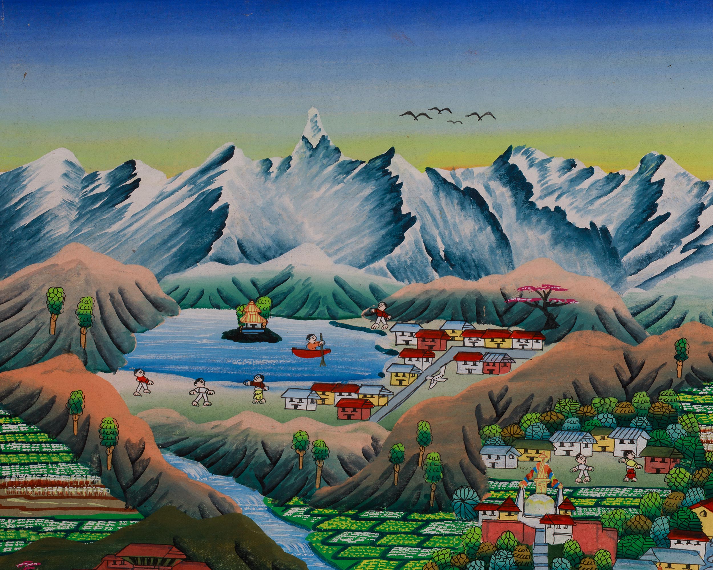 Kathmandu Valley Thangka | Himalayan Artwork