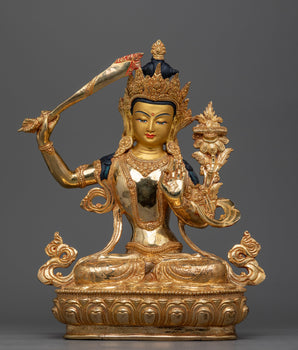 handmade-manjushri-statue