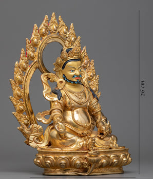 yellow-jambala-statue
