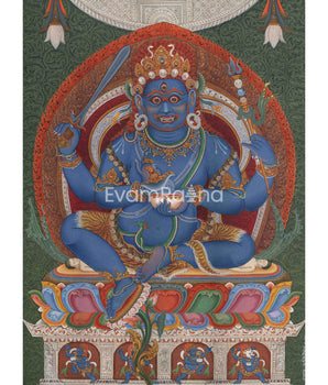 High-Quality Giclee Print For Mahakala Mantra Practice