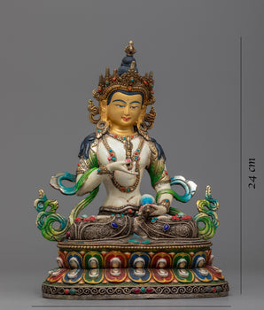 Premium Vajrasattva Vajrayana Art Statue | The Deity of Purity