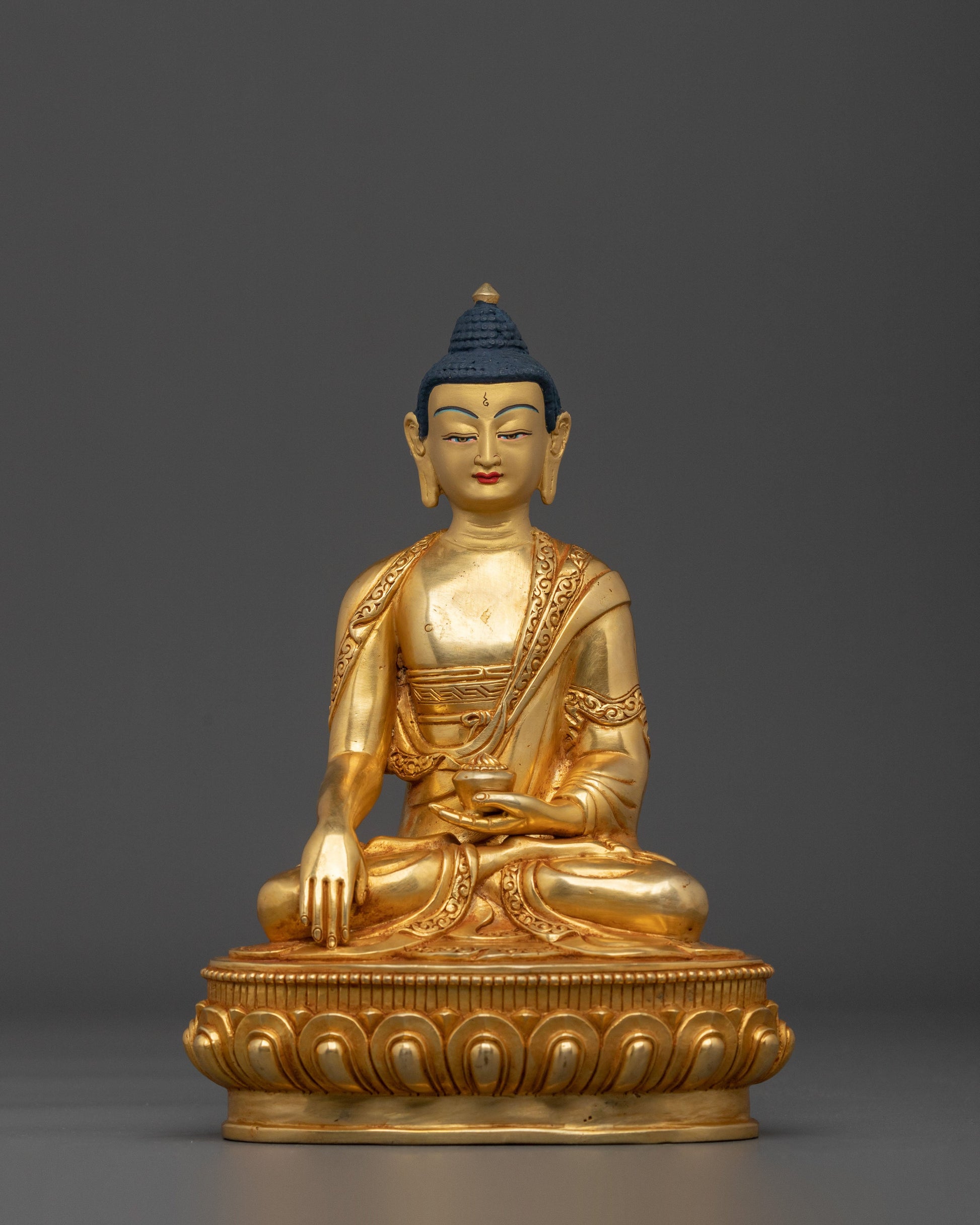Traditional Sacred Shakyamuni Buddha Figure