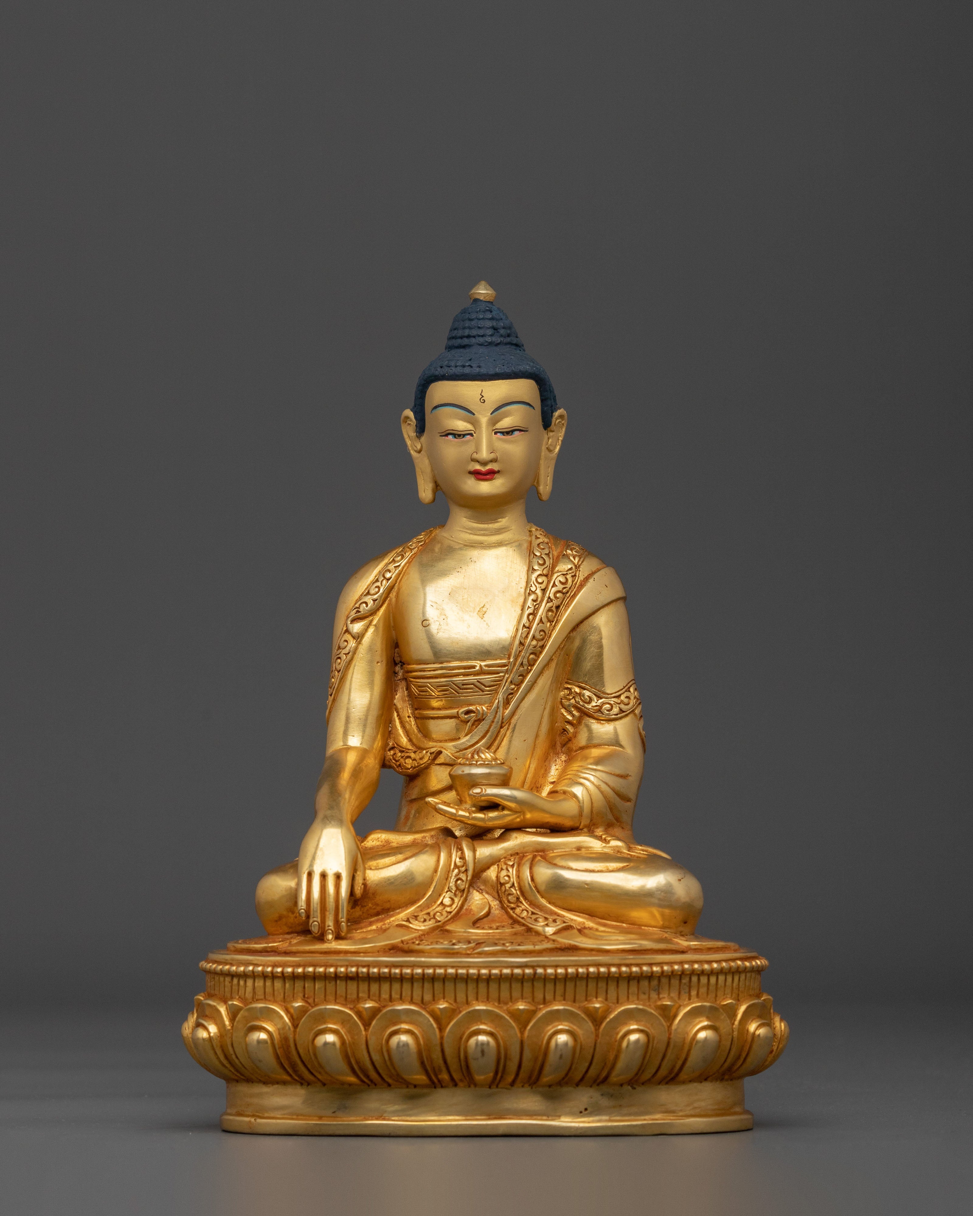 Traditional Sacred Shakyamuni Buddha Figure